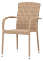Havestol Lissabon rattan/metal natur - Sunlife